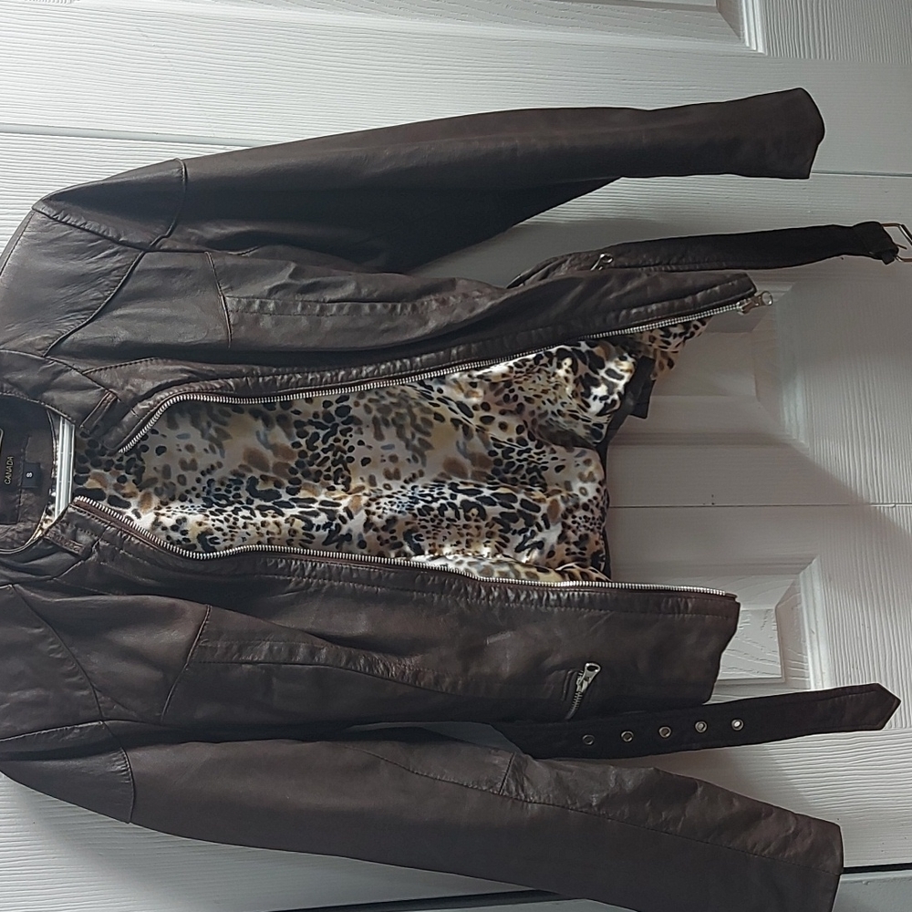 Leather jacket